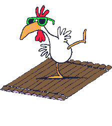 Chicken on a Raft